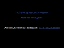 Tablet Screenshot of mrnewenglandleather.org